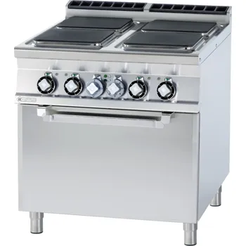 Sporák Sporák elektrický s troubou GN 2/1 CFQ4-98ET RM GASTRO