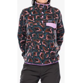 Dámská mikina Fleece mikina dámská Patagonia Lightweight Synch Snap-T Pullover - soft spirea/dried vanilla