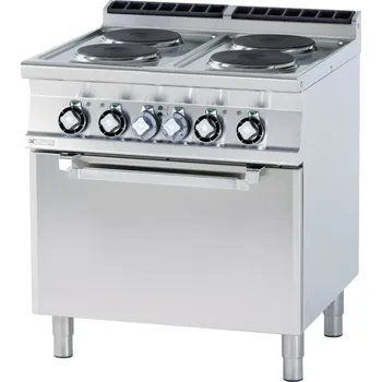 Sporák Sporák elektrický s troubou CF4 98 ET RM GASTRO GN 2/1