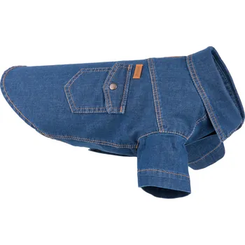 Obleček pro psa Košile pro psy JEANS tmavě modrá různé velikosti Rozměr: Rozměr 25 cm - čivava