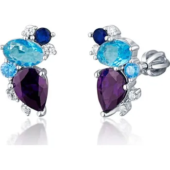 Náušnice Náušnice JVD SVLE0529SH2F100 stříbrné