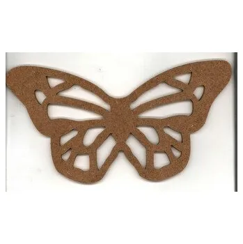 Vánoce Ozdoba z płyty MDF - motyl 004 30x16 cm