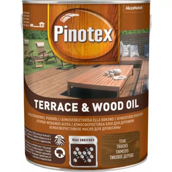 Olej na dřevo OLEJ PINOTEXTERRACE&WOOD OLEJ TEAK 3L