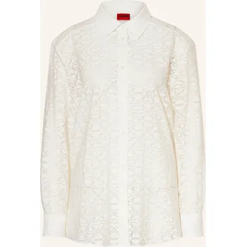 Dámská halenka Hugo Dámská Oversized Halenka The Oversize Shirt, bílá, 40