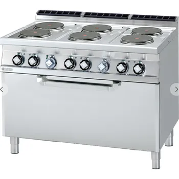 Sporák Sporák elektrický s troubou CF6 610 ET RM GASTRO - 6 zón