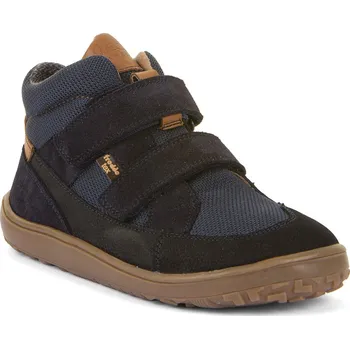 Dětská treková obuv FRODDO dětská barefoot kotníková obuv UP TEX G3110268 dark blue Velikost: 34