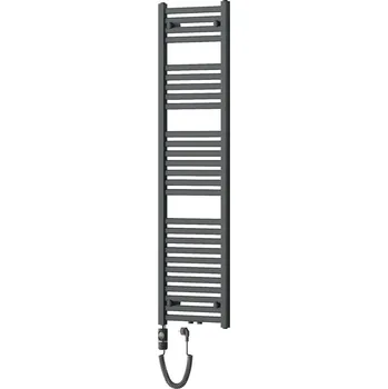 Radiátor MEXEN/S - Hades radiátor + topná tyč 1500 x 400 mm, 600 W, antracit W104-1500-400-2600-66