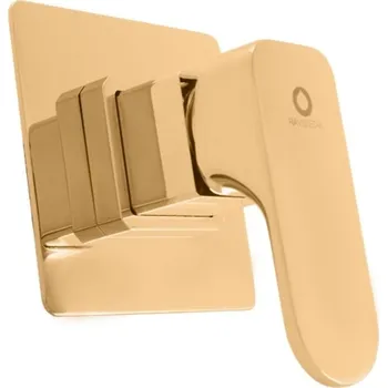 Vodovodní baterie Yukon Vodovodní baterie sprchová vestavěná, zlatá kartáčovaná YU183ZK