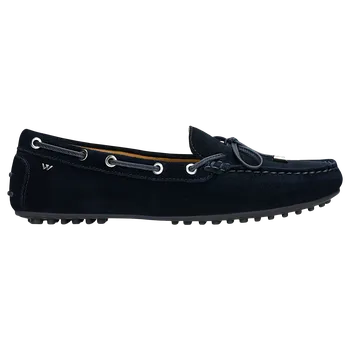 Dámské polobotky Dámské Mokasíny Pro Námořníky V Tmavě Modré Barvě Wojas 4632766 40