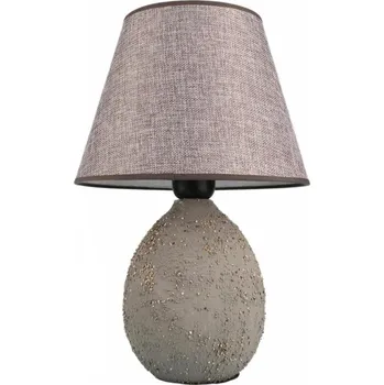 Lampička Stolní lampa RAMZES 1xE27/40W/230V šedá