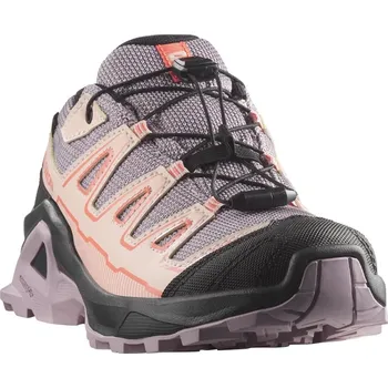 Dětská treková obuv Salomon X Ultra GTX J L47745700 - nirvana black/fusion coral 36