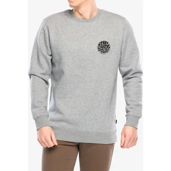Pánská mikina Mikina Rip Curl Wetsuit Icon Crew - grey marle
