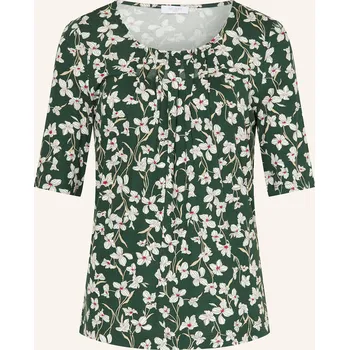 Dámská halenka Hobbs Dámské Tričko Jacqueline, tmavě zelená / krémová /...