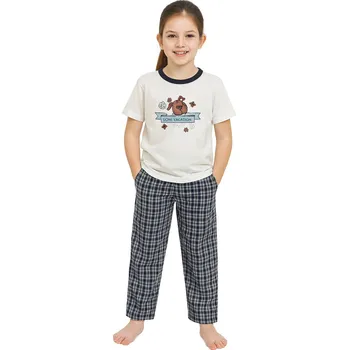 Dětské pyžamo On vacation - modré Velikost: EU 110