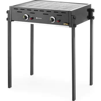 Zahradní gril Pražená-Master Pro Černá, HENDI, Černá, 11,6kW, 790x560x(H)900mm