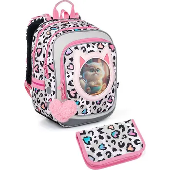 Školní batoh Malý set do školy Topgal ENDY, s koťátky