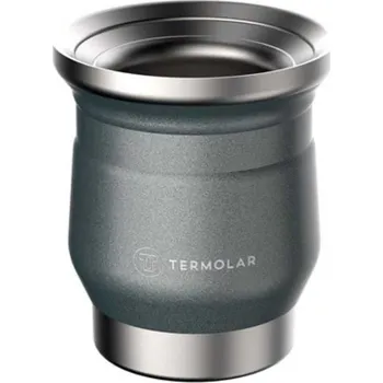 Termoska Nerezová termo kalabasa Tupi - šedá