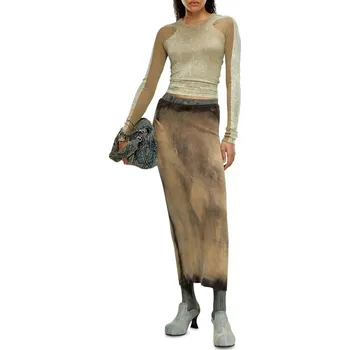 Dámská sukně SUKNĚ DIESEL M-DELMA SKIRT BLACK