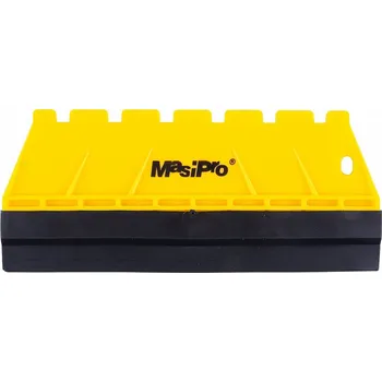 Malířská špachtle MasiPro Stěrka plastová s gumou, 18cm