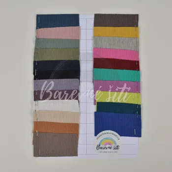 Vzorník Ottoman (E) (Bavlněný ottoman)