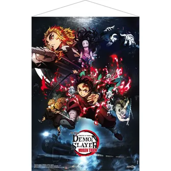 Plakát WallScroll - Demon Slayer: Kimetsu no Yaiba Mugen Train Key Visual 50 x 70 cm