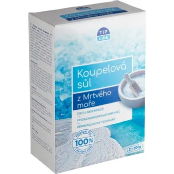 Koupelová sůl Tip Line Sůl do koupele 1kg Mrtvé moře