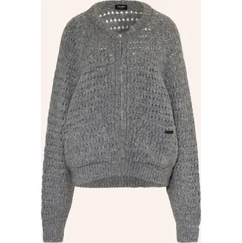 Dámský svetr Elias Rumelis Dámský Pletený Kabátek Evie, šedá, 40