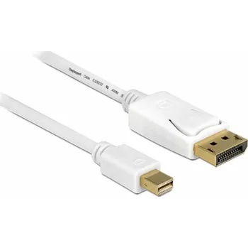 Video kabel DeLOCK adaptérový kabel mini-DisplayPort 1.2 (samec) > DisplayPort (samec) 4K