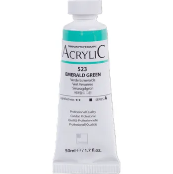 Vodová barva ShinHan Akrylová barva 50 ml Emerald Green 523