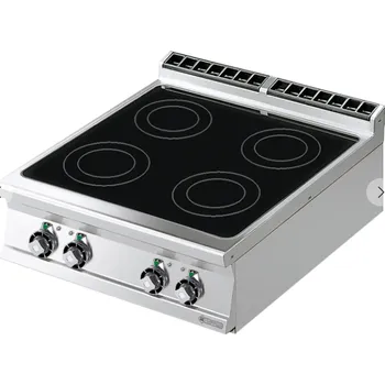 Sporák Sporák sklokeramický PCCT-98ET RM Gastro 4 zóny