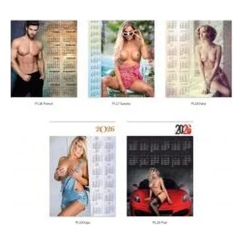 Kalendář Kalendarz 2026 Jednoplanszowy MIX 2 (5szt)