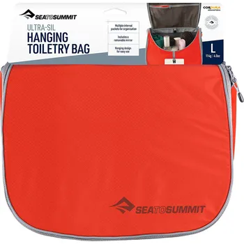 Kosmetická taštička Sea To Summit Ultra-Sil Hanging Toiletry Bag Large - orange
