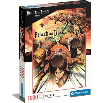 Puzzle Clementoni Puzzle Anime Collection: Attack on Titan 1000 dílků - Clementoni