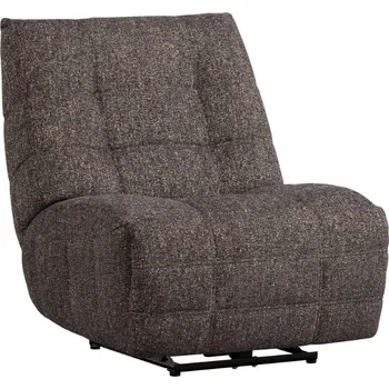 Křeslo WOOOD Hnědošedé polohovací křeslo Hein