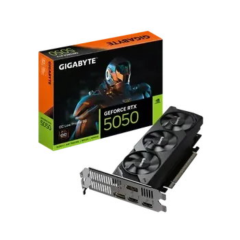 Grafická karta GIGABYTE GeForce RTX 5050 Low Profile 8GB OC (GV-N5050OC-8GL)