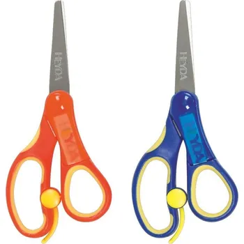 Kancelářské nůžky Heyda dětské nůžky Soft Touch Plus - pro praváky kulaté
