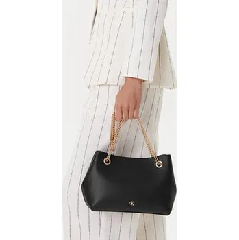 Kabelka Kabelka Calvin Klein Minimal Monogram Shoulder Bag Wi LV04F3205G Černá OS