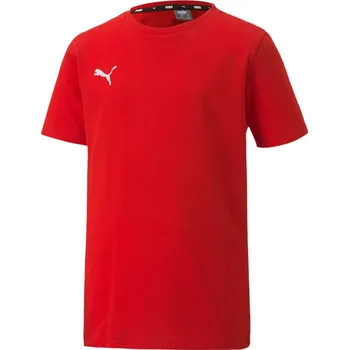 Chlapecké tričko Dětské triko Puma Functional Sleeve Shirt Red 128
