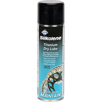 Motokosmetika SILKOLENE Sprej na řetěz TITANIUM DRYLUBE SP 0,5L