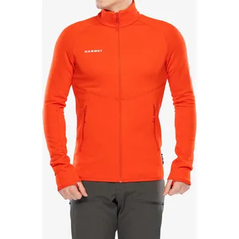 Pánská mikina Mikina bez kapuce Mammut Aconcagua ML Jacket - mammut red