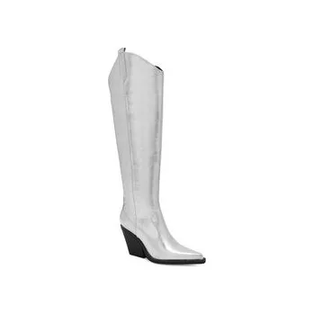 Dámská obuv Kovbojská obuv Jenny Fairy LS5841-07-2 ALEXIS Stříbrná 38