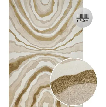 Koberec Kusový koberec ASPEN 17875 S10 Yellow Rozměr: 80x150 cm