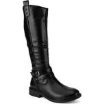 Kozačky ve vojenském stylu Clara Barson WYL3560-3 Černá 36