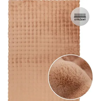 Koberec Kusový koberec LALEE HIDES HARMONY 800 Peach Rozměr: 80x150 cm