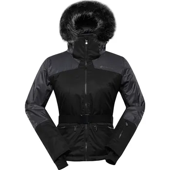 Dámská softshellová bunda Dámská lyžařská bunda ALPINE PRO Olada black 2XL
