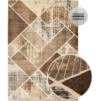 Koberec Kusový koberec ARTE 15100 C10 Cream Rozměr: 80x150 cm