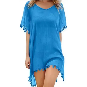 Dámské šaty Gaira® Plážové šaty 6033, Barva tyrkysová