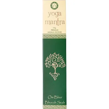 Vonná tyčinka Vonné tyčinky Premium Yoga mantra 15 g