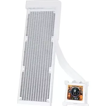 PC skříň Lian Li Hydroshift LCD 360 ARGB AiO bez větráků bílá (HSLCD36NW)