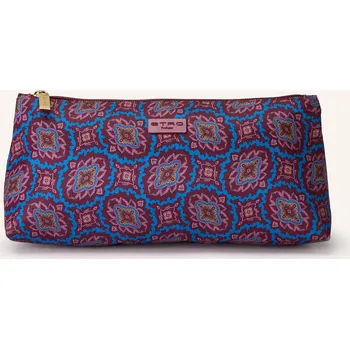 Kabelka Etro Dámská Kosmetická Taštička, tmavě červená / tyrkysová /...